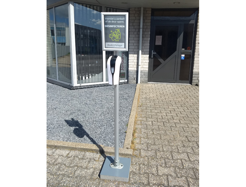 Desinfectie station 'Industrieel' Automatische Dispenser